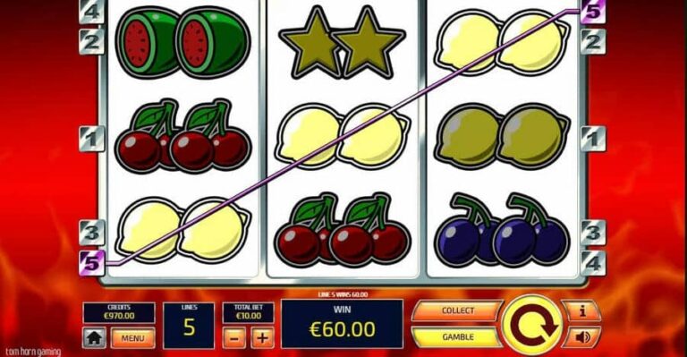 Flaming Fruit (Tom Horn Gaming)