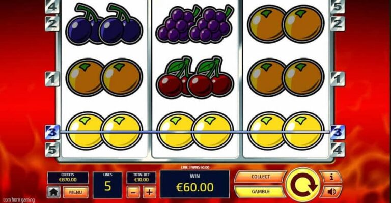 Flaming Fruit (Tom Horn Gaming)