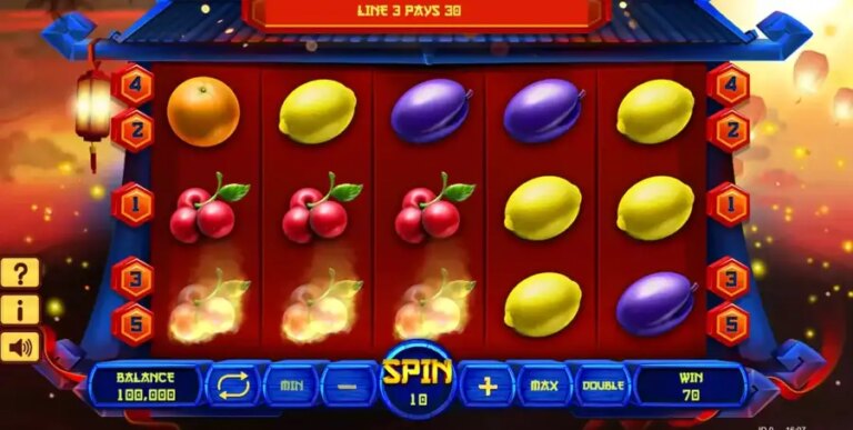 Flaming Fruit (Popok Gaming)