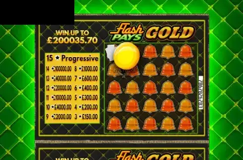 Flash Pays Gold Scratcher