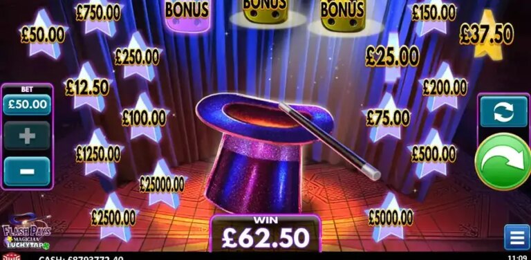 Flash Pays Magician