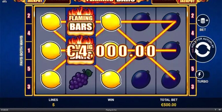 Football Flaming Bars