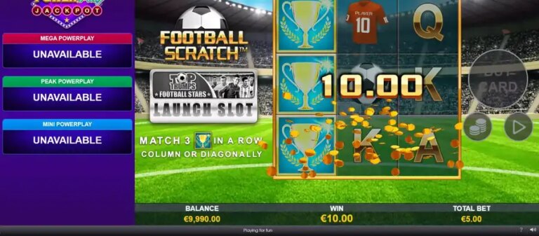 Football Scratch (Playtech Origins)