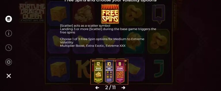 Fortune Dragon Queen Exotic Wilds