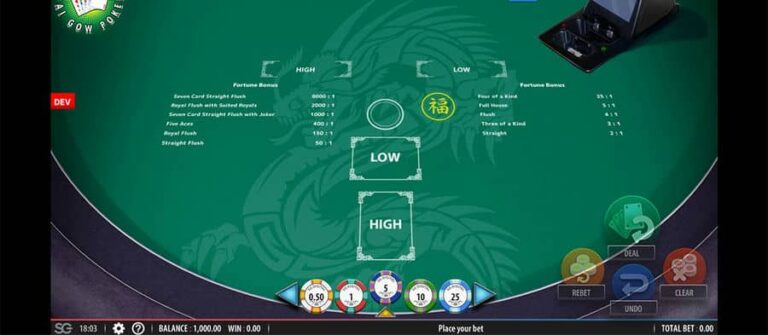 Fortune Pai Gow Poker