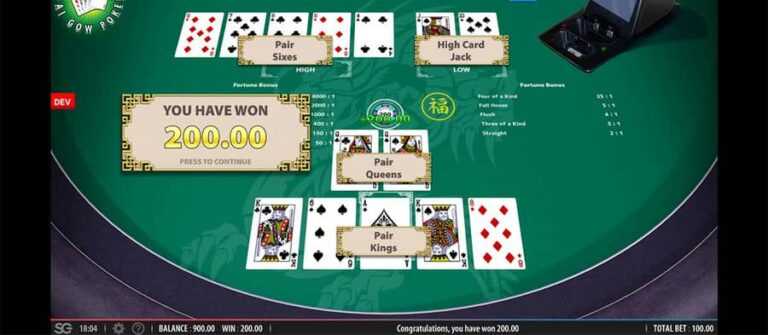 Fortune Pai Gow Poker