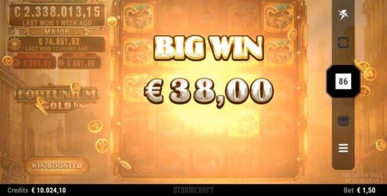 Fortunium Gold Mega Moolah