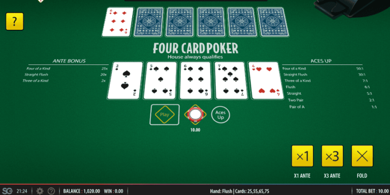 Four Card Poker (Shuffle Master)