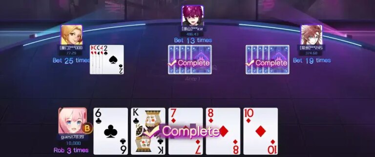Four Cards Bull