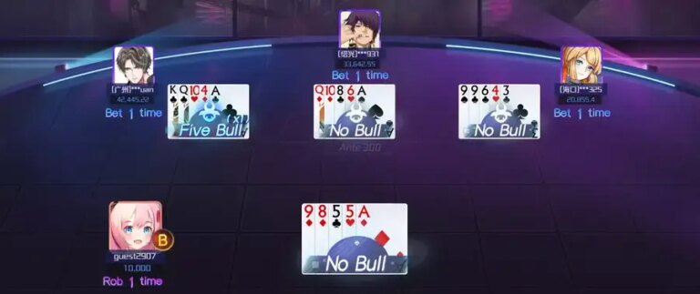 Four Cards Bull KX