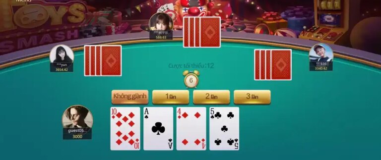 Four Cards Bull V8