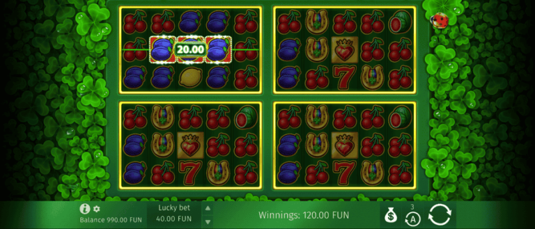 Four Lucky Clover