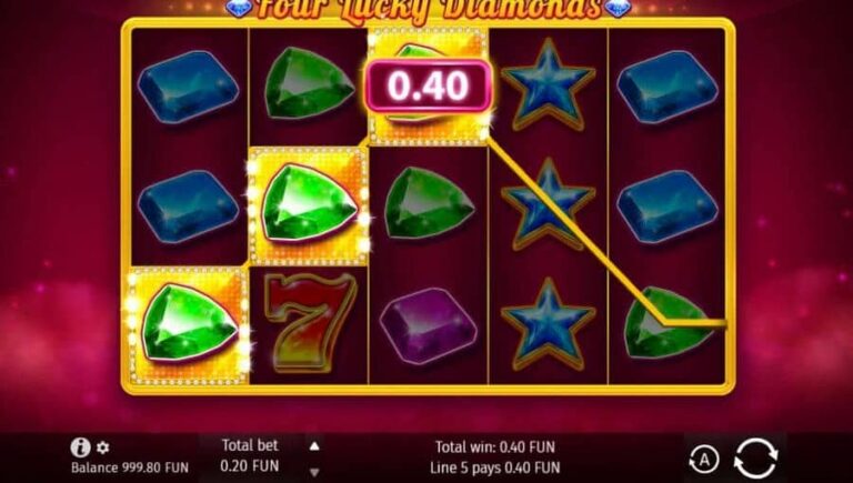 Four Lucky Diamonds