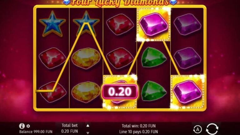Four Lucky Diamonds