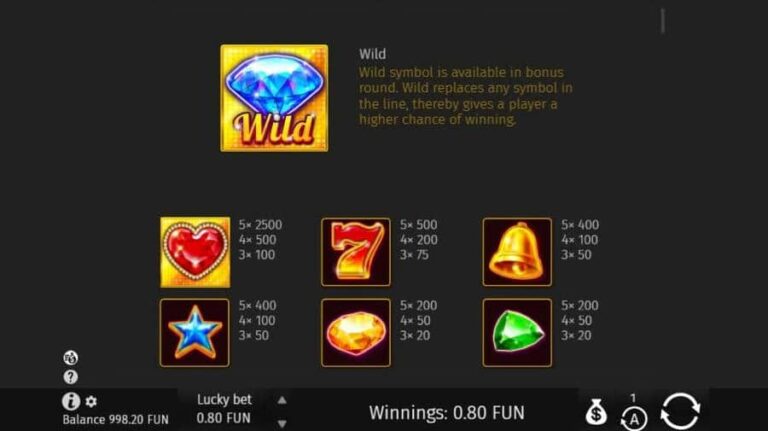 Four Lucky Diamonds