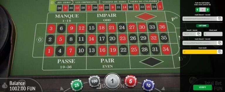 French Roulette (BGaming)