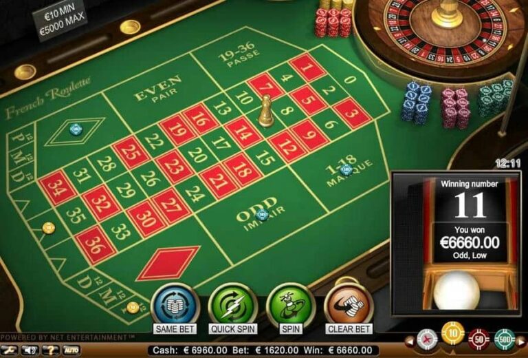 French Roulette High Limit