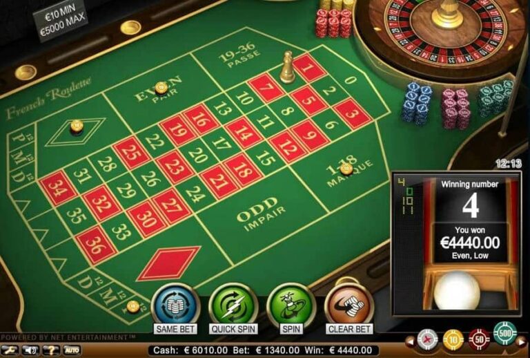 French Roulette High Limit