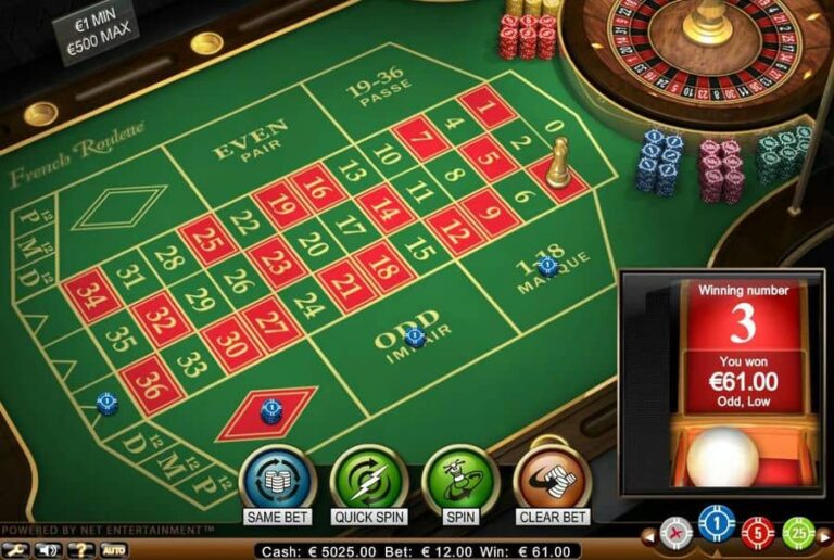 French Roulette (NetEnt)