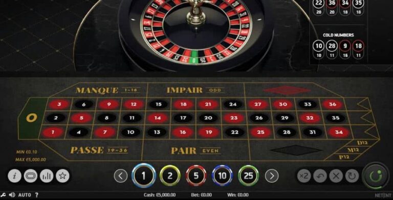 French Roulette VIP Limit