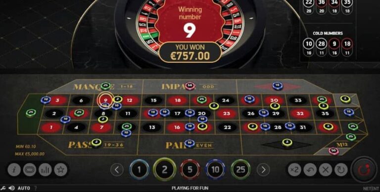 French Roulette VIP Limit