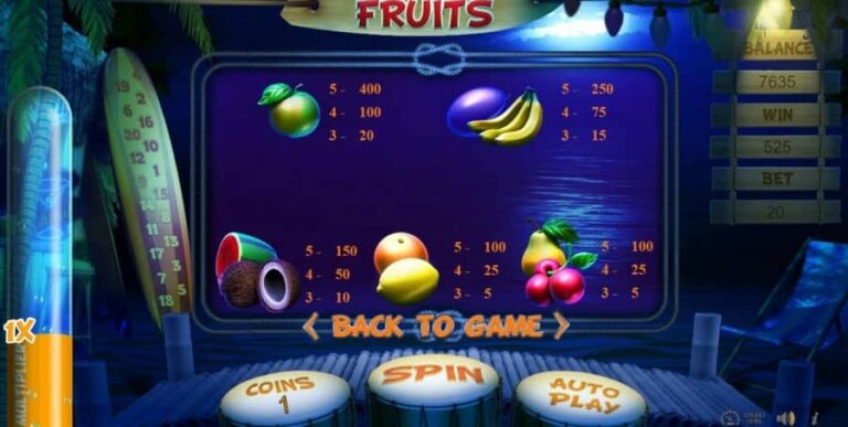 Fresh Fruits (BetConstruct)
