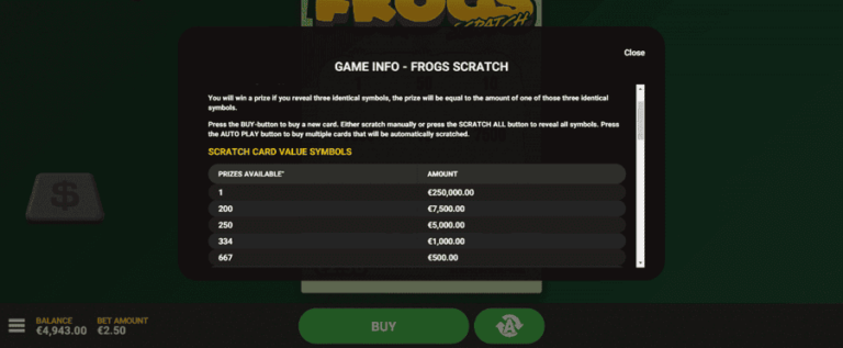 Frogs Scratch