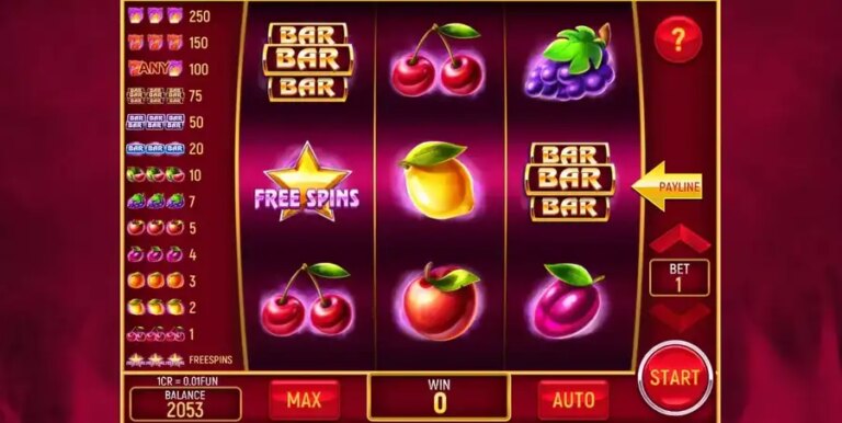 Fruit Casino (3×3)