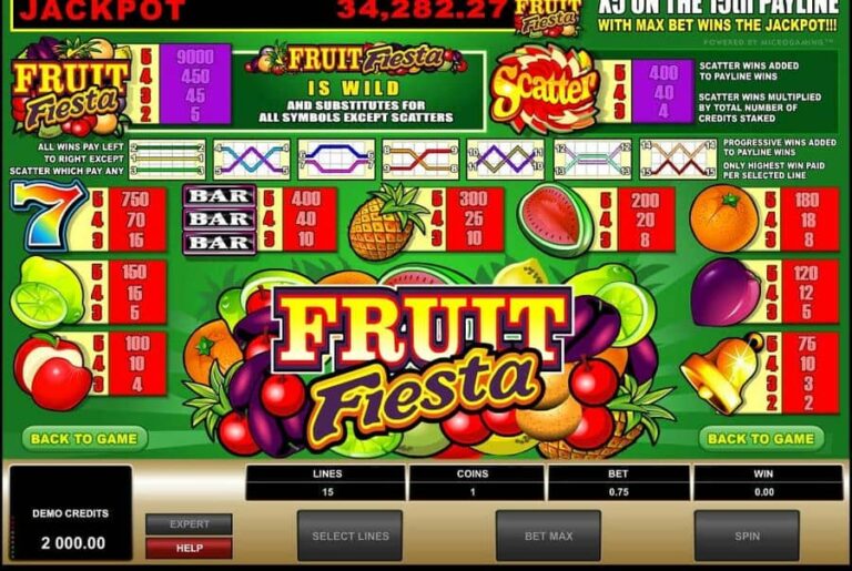 Fruit Fiesta 5 Reel
