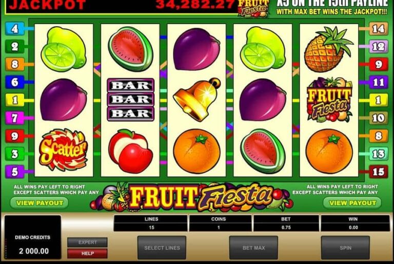 Fruit Fiesta 5 Reel