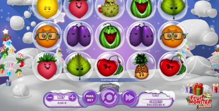 Fruit Monster Christmas