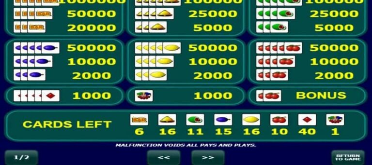Fruit Poker