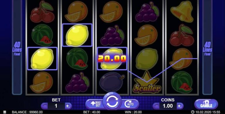 Fruit Rush (7mojos)