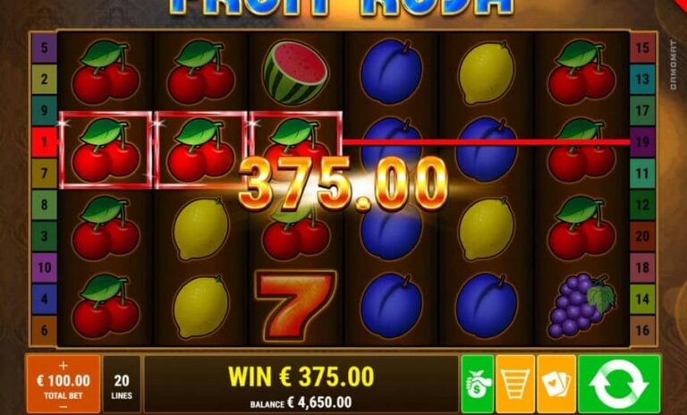 Fruit Rush (Gamomat)