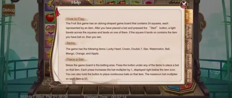 Fruit Slot (Openbox Gaming)