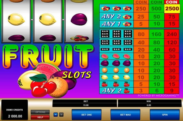 Fruit Slots (Microgaming)