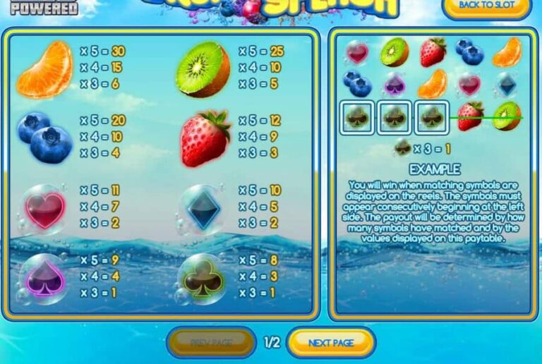 Fruit Splash
