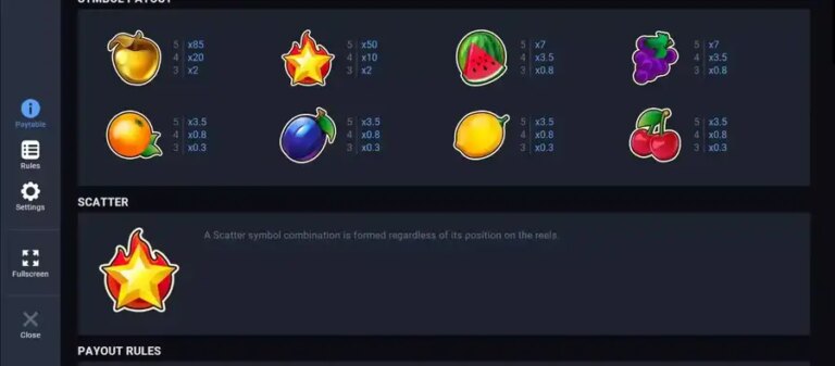 Fruit Super Nova 60