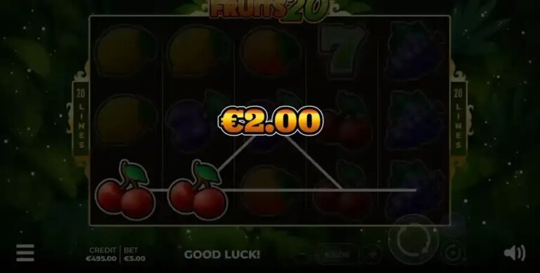 Fruits 20 Bonus Spin