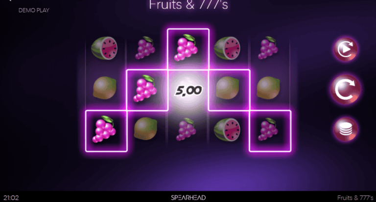 Fruits & 777’s Slider