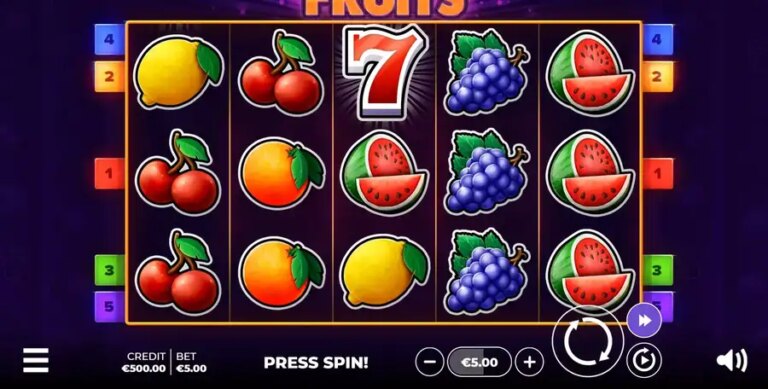 Fruits Bonus Spin