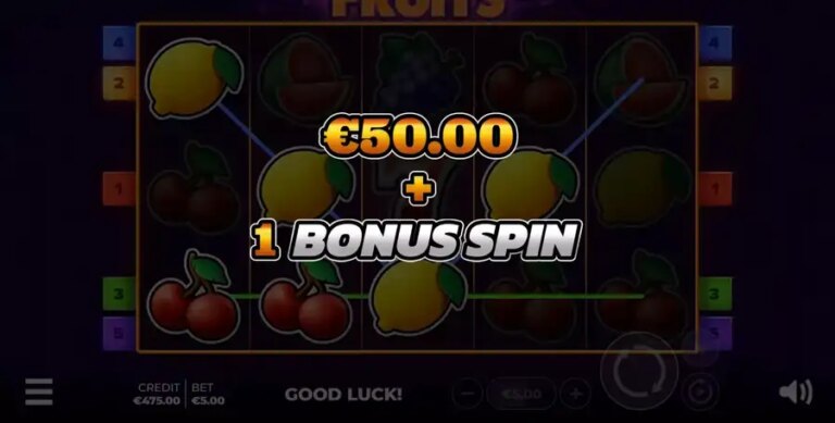 Fruits Bonus Spin