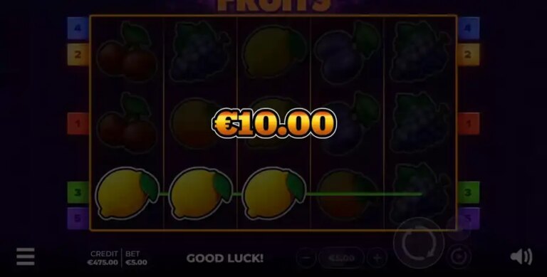 Fruits Bonus Spin
