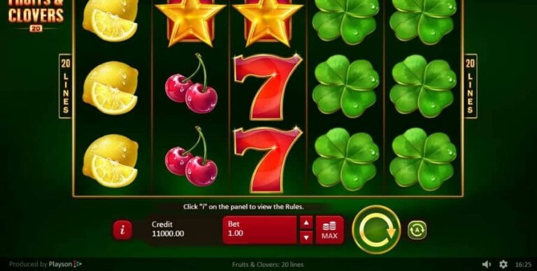 Fruits & Clovers 20 lines