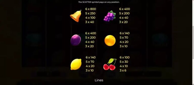Fruits Collection 30 Lines