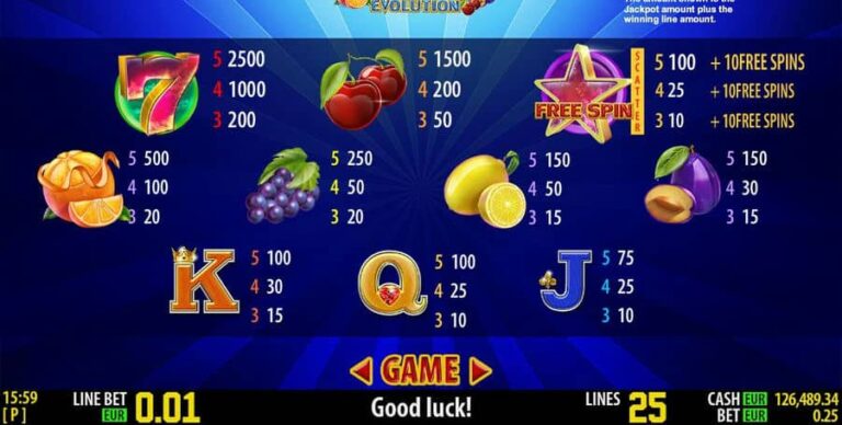Fruits Evolution HD