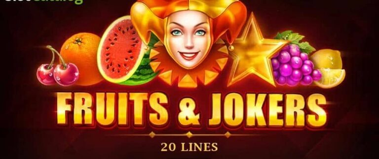 Fruits & Jokers: 20 Lines