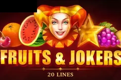 Fruits & Jokers: 20 Lines