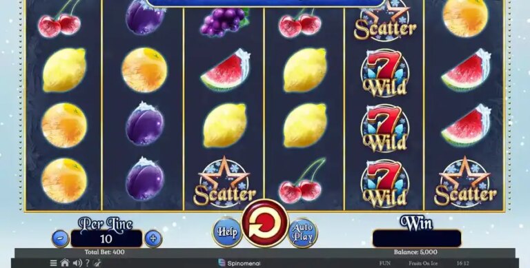 Fruits On Ice Collection 40 Lines