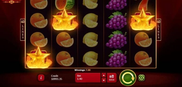 Fruits and Jokers: 40 lines